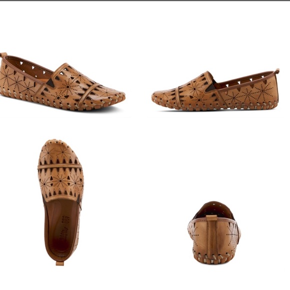 Spring Step Shoes - Spring Step Brown Flats Moccasin-Style Loafers SZ EU 41 (US 9.5-10)